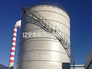 蒙東能源赤峰新城熱電分公司4000立方米熱水罐